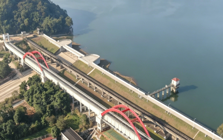 琼西北供水工程西干渠改扩建段沙河渡槽