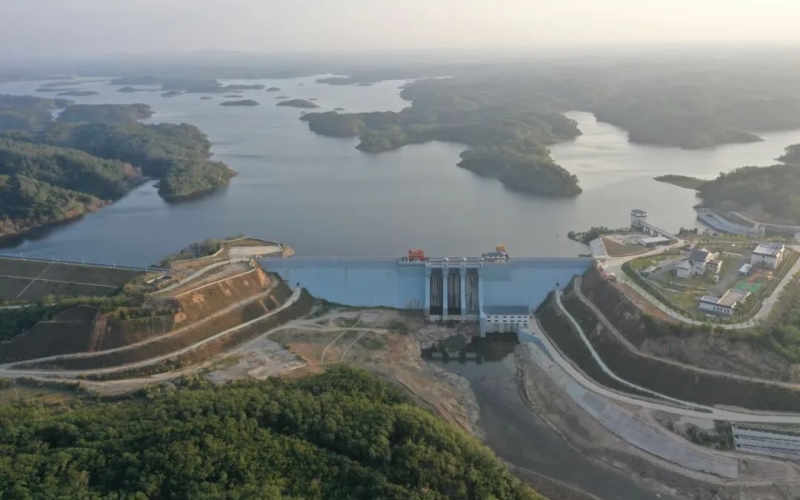 海南省北门江天角潭水利枢纽工程顺遂通过机组启动阶段验收