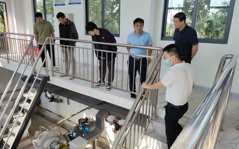 南繁基地水利工程顺遂通过条约工程完工验收