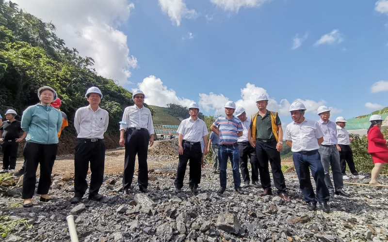 海南省南渡江迈湾水利枢纽工程顺遂通过导（截）流验收