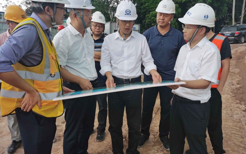 海南控股赴70net永乐高集团在建项目检查指导事情