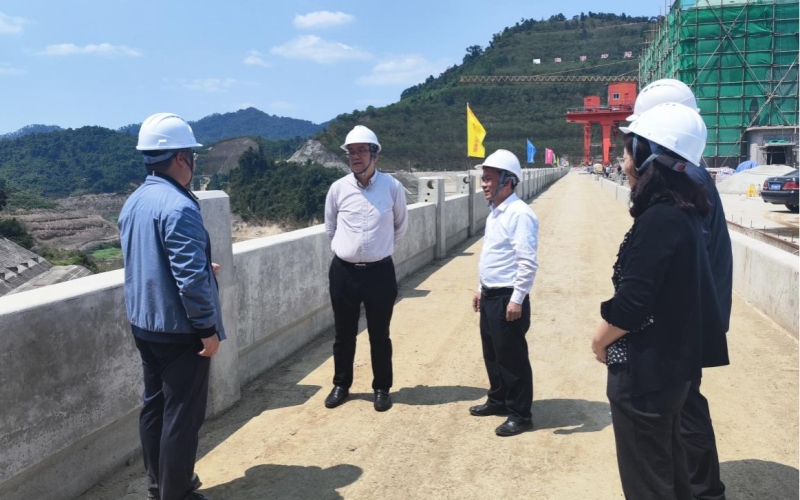省国资委调研指导迈湾水利枢纽工程建设 推进重洪流利项目加速实验