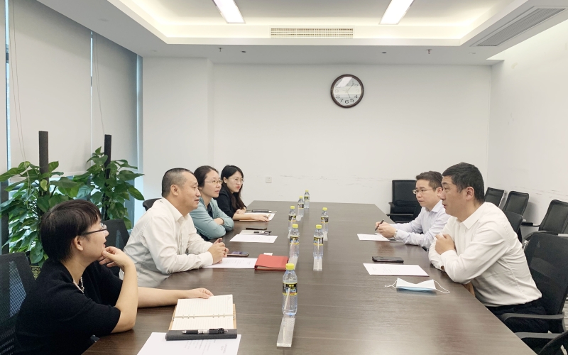河海大学一行与70net永乐高集团交流座谈