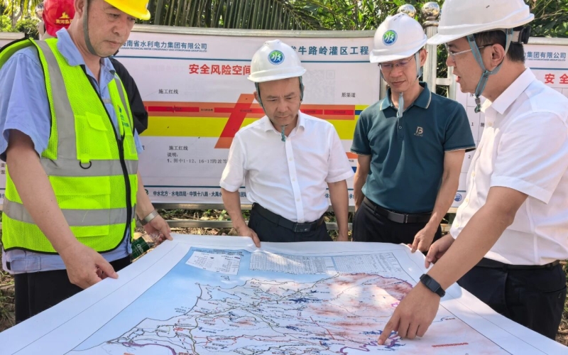 筑牢清静基石 紧抓质量生命线 海南水发全力推进牛路岭灌区工程建设