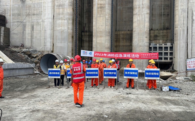 预防为主，，，，，，，，生命至上！70net永乐高集团在建项目开展“消防宣传月”系列活动